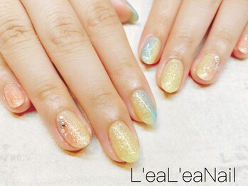 レアレアネイル(Lealeanail)/【パラジェル】シロップデザイン