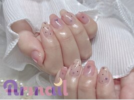 ハートホロネイル