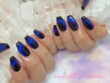 ネイルアート ジマー/マグネットフレンチ/韓国ネイル