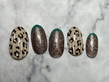 ネイルブレイク リリア(Nail Break lilia)/【初回オフ無料】ヒョウ柄ネイル