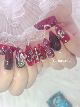 ファラウェイネイル(Faraway nail)/ハロウィンネイル☆秋ネイル
