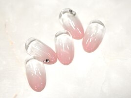 きらきら☆くすみカラー☆グラデ