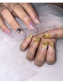 アシンメトリーネイル