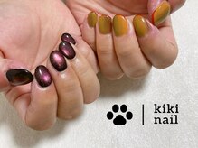 キキネイル 溝の口(kikinail)/ニュアンスネイル／ちぐはぐ