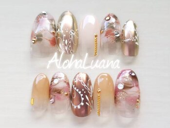 アロハ ルアナ 大宮本店(Aloha Luana)の写真/【季節に合わせてのご提案♪】大切な日のネイルは当店にお任せ！持ち込みデザインの再現力にも好評◎