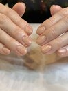 肌馴染み良いヌーディーネイル