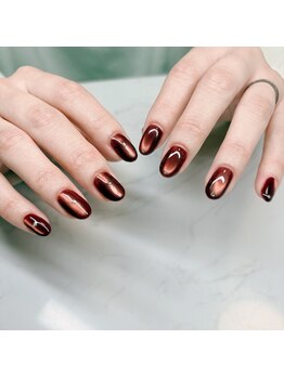 エンズネイル(O’s nail)/ボルドーネイル