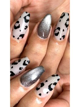 エーナイン イオン一関店/レオパードネイル