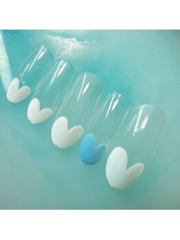 アップネイル/オールシーズンハートネイル　