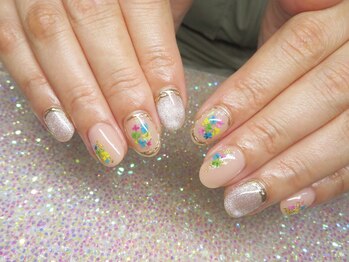 エムネイル(M-Nail)/★マグネット×押し花★