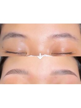 アイブロウメニューがあるサロン