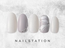 ネイルステーション 大船ルミネウィング店(NAIL STATION)/アクセサリーネイル／パラジェル