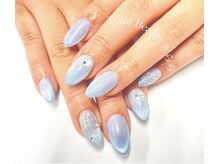 ネイルサロン きらら 藤沢本店/雪ネイルデザイン