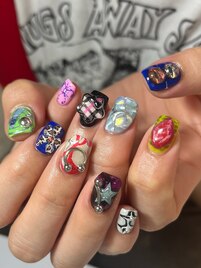 個性派ネイル