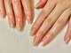 ネイルサロン(Nail salon)の写真/上品で品のあるオフィスネイルはお任せ◎美フォルムで艶やかな仕上がりに♪ストーン・パールなど多数ご用意