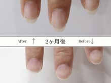 イズネイル 大垣(...is nail)の雰囲気（【お悩み解消メニュー】甘皮を育てながら綺麗な爪の形へ導きます）
