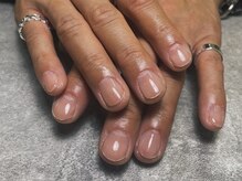 オムネイル 渋谷(HOMME NAIL)/クリアジェル ¥4.400