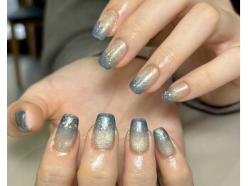 ニアウネイル(niau nail.)/magnet ×gradation