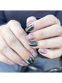 Nail Salon CHAINON 【シェノン】 アートコースのデザインです☆ニュアンスネイルが大好きです♪