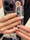 Luo Silque Naha まつげパーマ/パリジェンヌ/マツエク/LED/眉毛/韓国/パラジェルの写真/指先綺麗に、長さだしで目立つデザインに!あなただけの輝きを放つネイル体験を♪