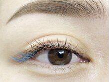 ミニョンアイラッシュデザインサロン　北花田店/＋カラー　【ターコイズ】