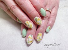 ネイルサロン クリスタルリーフ(Nailsalon Crystal Leaf)/フラワーネイル