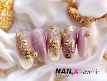 ネイリックス アヴェニール(NAILX avenir)/マグネットゴールドミラー