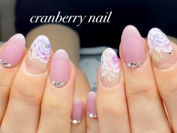 クランベリーネイル 所沢駅前店(cranberry nail)/ハンドデザイン