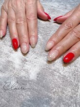 クレアネイル(claire.nail)/大人レッドネイル