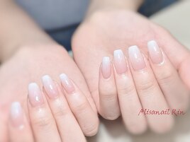 白グラデーション