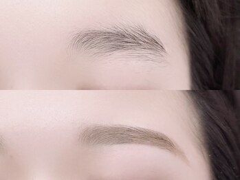 デイジー バイ アルテフィーチェ(daisy by artefice)の写真/韓国風平行アーチ眉に☆[似合わせアイブロウWAX¥4200]次世代眉毛パーマ[ハリウッドブロウリフトHBL]も人気!
