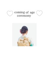 ブリス(BLISS.)/成人式