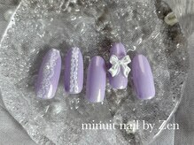 ミニュイネイルバイゼン(minuit nail by Zen)/パーツ付き定額デザインコース