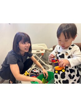 お子様同伴OKのサロン