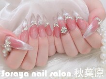 ソラヤ(Soraya)/長さだしパーツ付け放題ネイル