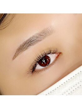ルベル(RUBER)/まつエク×眉スタイリング