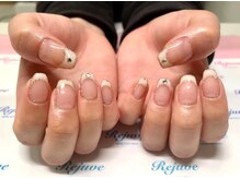 リジュベ(Rejuve)/囲みフレンチネイル☆