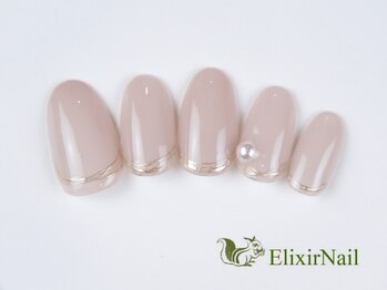 エリクサーネイル 池袋(Elixir Nail)/定額a シンプル/クーポン使用