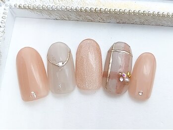 ネイル アンド アイラッシュ虹/トレンドコース