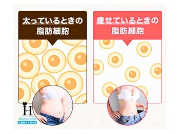 ハピネス 心斎橋アメリカ村本店(Happiness)/太る仕組み