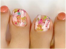 キラネイル アンド アイラッシュ by World Beauty(KIRA)/フラワーネイル