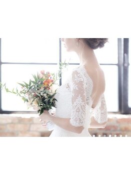 ブライダルメニューがあるサロン