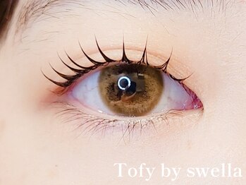 トフィー バイ スウェラ(Tofy by swella)/まつげパーマ/カールデザイン