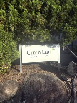 グリーンリーフ/◇看板◇