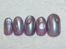 ネイルビート(NAIL BEAT)/ニュアンスネイル　ミラーネイル