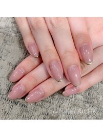 美爪細フレンチ