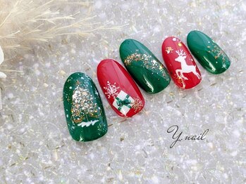 ワイネイル(Y.nail)/キラキラクリスマス