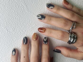 クレモアネイル 浦和店(CLEMORE NAIL)/もやもやニュアンス