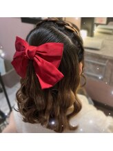 セブンティーン(Seventeen)/あみかちゅハーフアップ