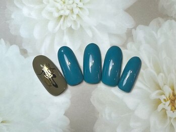 ビューティフルムーン ネイル 本厚木(Beautiful Moon Nail)/持ち込みアート2~4本